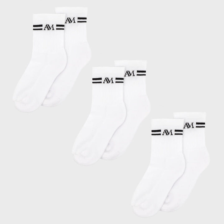 3 Pack chaussettes Noir