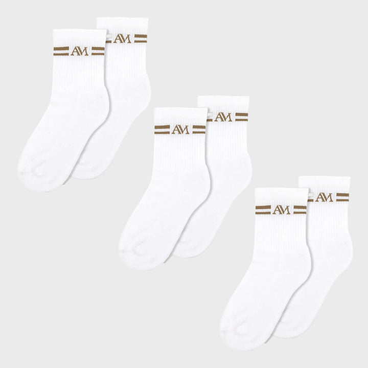 3 Pack chaussettes Camel